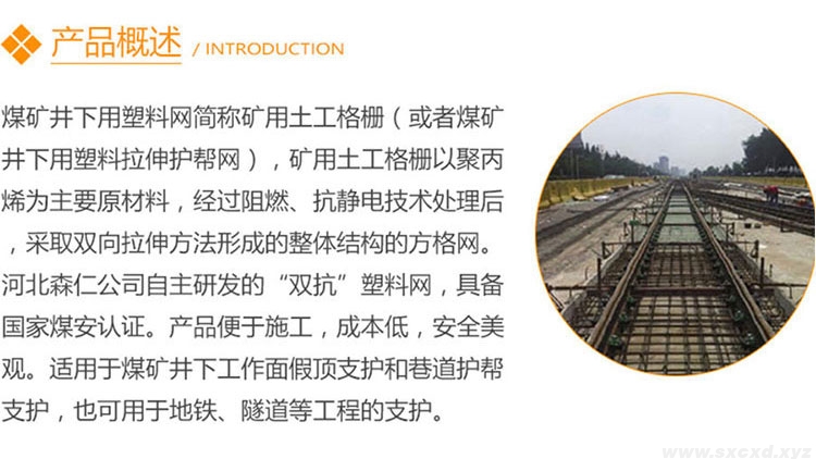 煤礦井下用阻燃塑料網(wǎng)